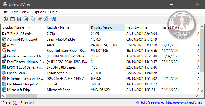 UninstallView